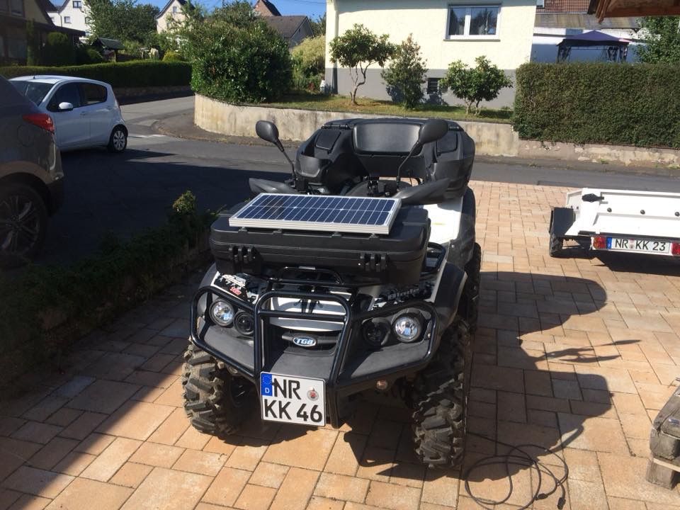 ATV mit PV Anlage